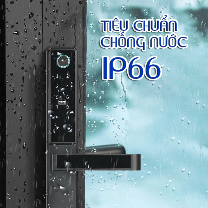 Khóa thông minh DAIYA SMART LOCK ND08 chống thấm nước mở khóa vân tay siêu nhanh, siêu nhạy