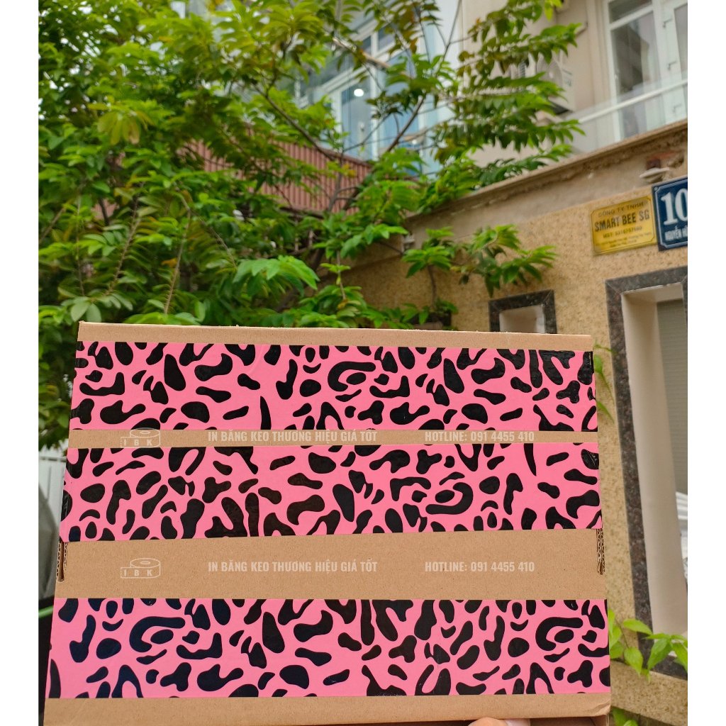 Băng keo BLACKPINK họa tiết đen hồng độc lạ, giá rẻ