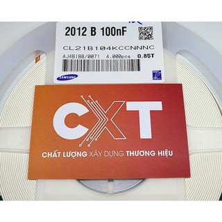 Tụ 104k 0.1uf 100nf 0805 100v 10%