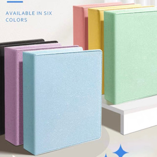 [SẴN] Binder A4 A5 còng chữ D cán nhũ binder đựng card bo góc thần tượng