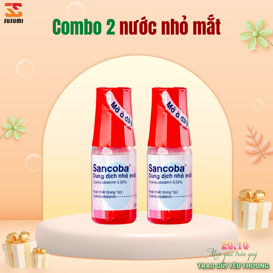 Combo 2 nước nhỏ mắt nội địa Nhật