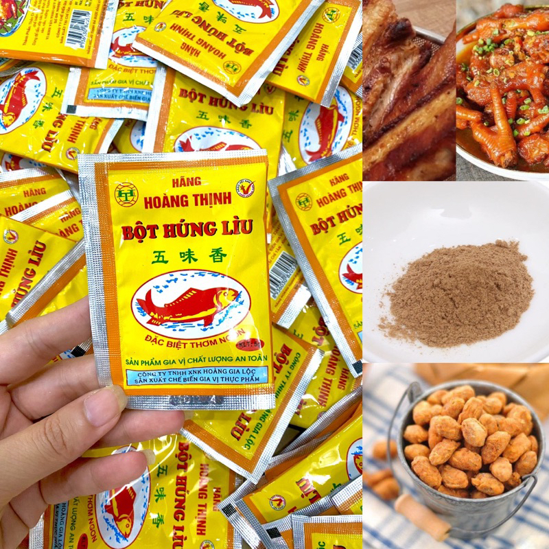 Bột húng lìu 5g tiện lợi (xào nấu, tẩm ướp, lạc rang húng lìu,...)