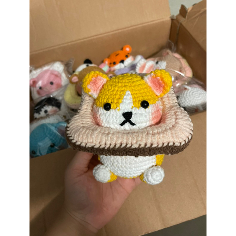 Gấu bông sandwich handmade