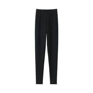 Quần Legging Vải Cotton Pha Len Giữ Nhiệt MUJI