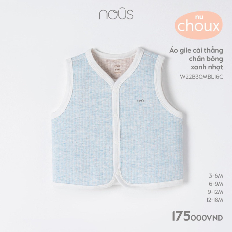 Gile mùa đông cho bé 3-18M