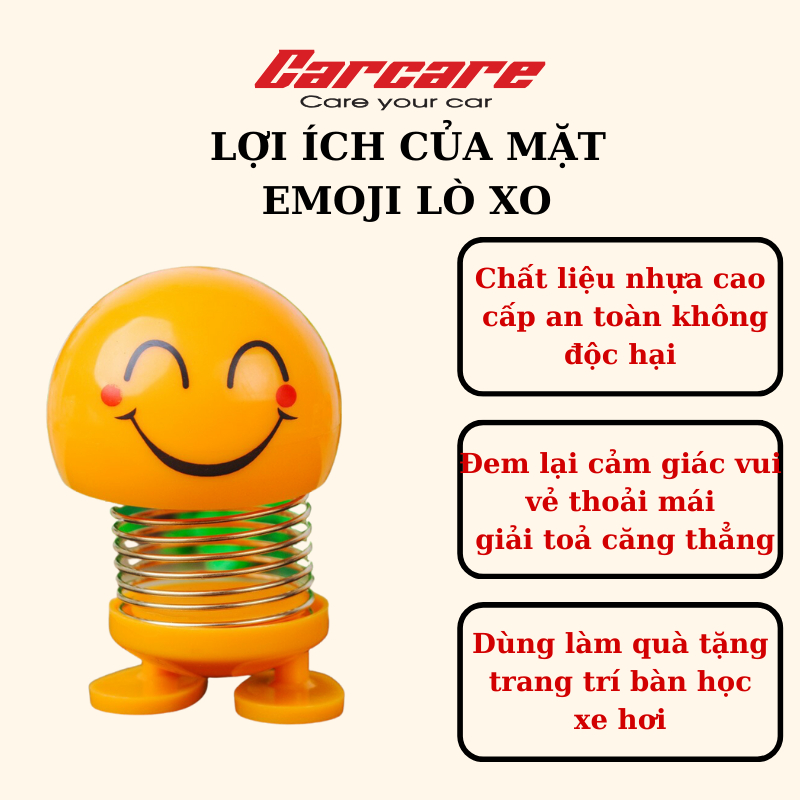 MẶT EMOJI LÒ XO - MẶT CƯỜI VUI NHỘN LÒ XO