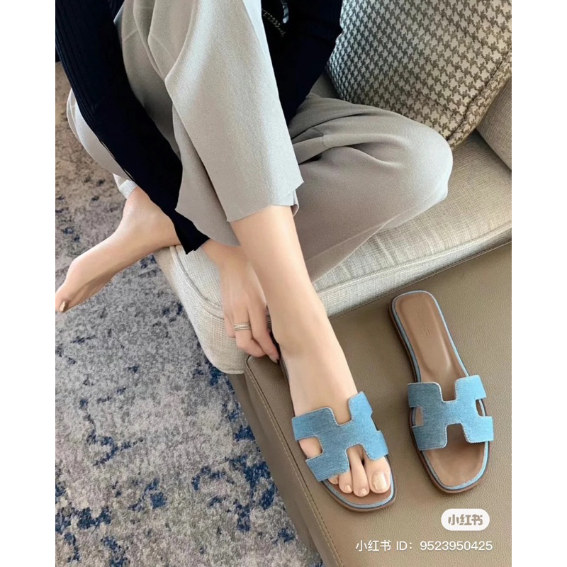 Dép lê hm fullbox dép nữ hm nhiều màu loại 1