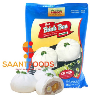 Bột làm bánh bao có men sẵn Mikko 1 kg