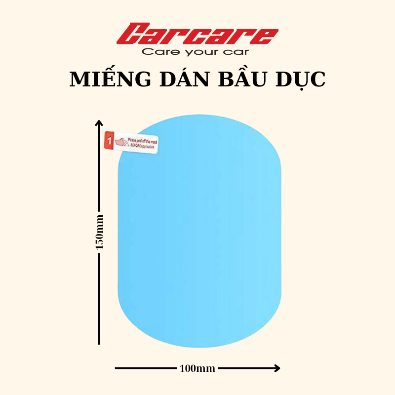 Miếng dán chống nước gương chiếu hậu ô tô - miếng dán gương và kính bên ô tô