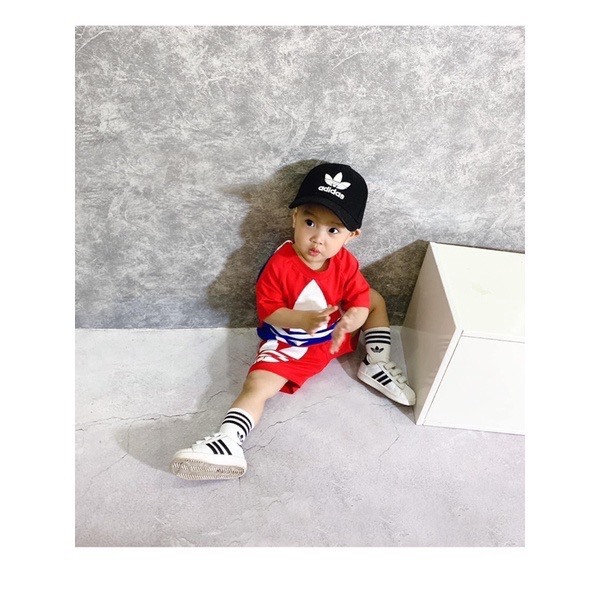 Mũ Adidas lưỡi trai cho bé trai bé gái MâyKids