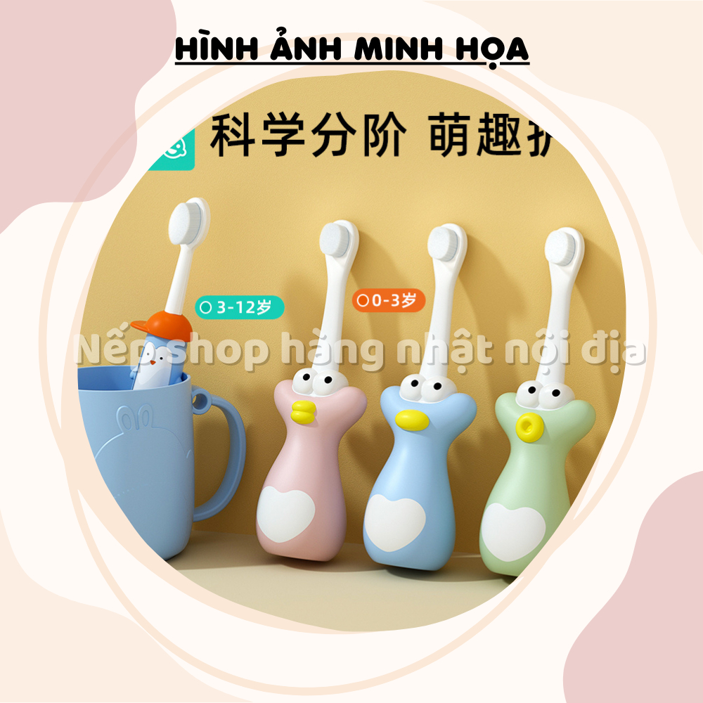 Bàn chải đánh răng cho bé BeeDoll, siêu mềm mịn