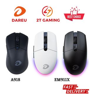 Chuột gaming không dây DAREU A918/ DAREU EM911X RGB