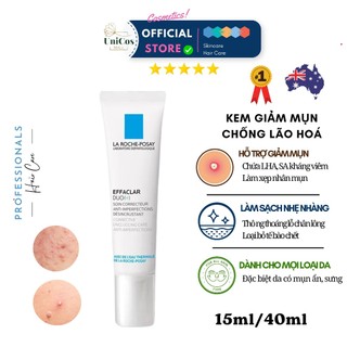 La Roche Posay Duo Giảm Mụn - Kem La Roche Posay Effaclar Duo+ giảm mụn và vết Thâm 40ml