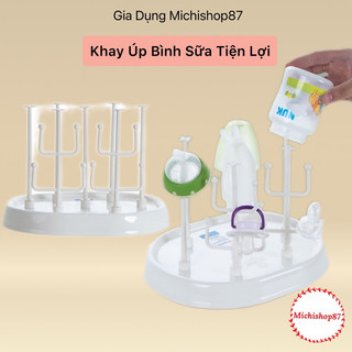 Khay úp bình sữa, Giá úp bình sữa, núm ty cho bé 5672