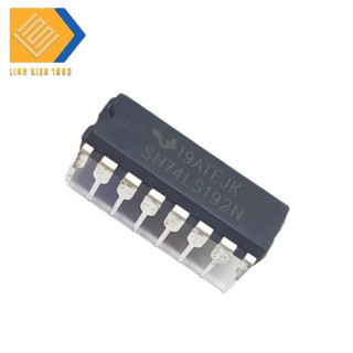 IC logic 74hc192 dip 16 , ic đếm mod 10