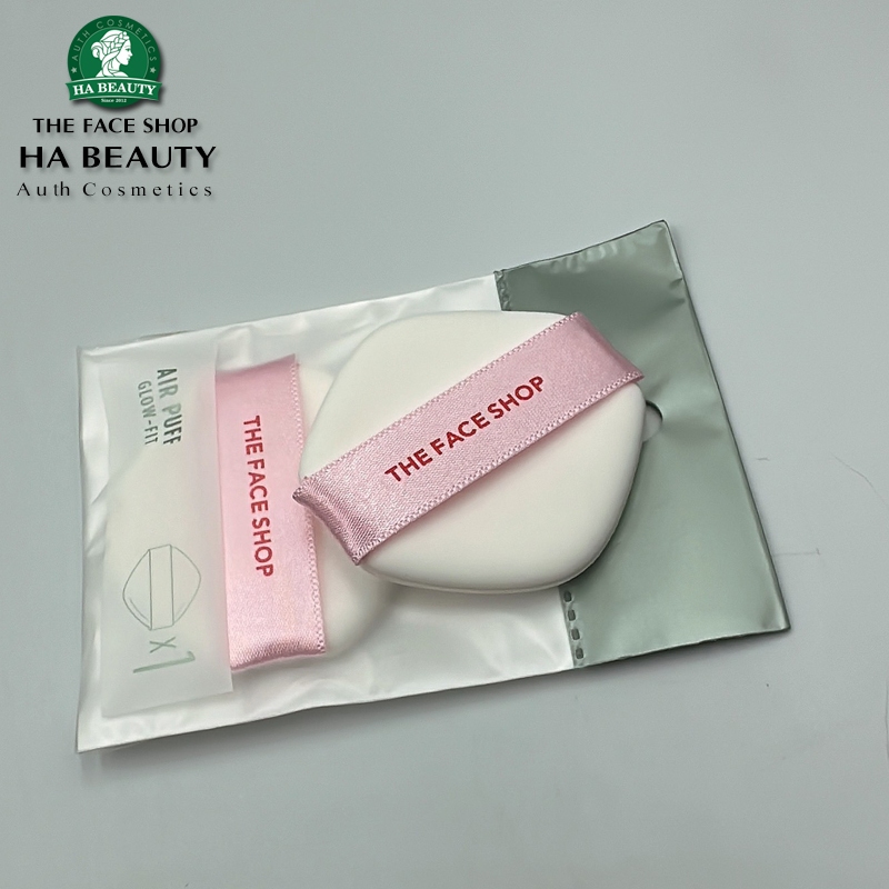 Mút tán phấn nước giúp tán phấn mịn màng Tạo hiệu ứng căng mướt THE FACE SHOP fmgt DAILY BEAUTY TOOLS AIR PUFF GLOW-FIT