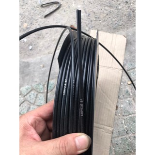 Vỏ dây phanh- vỏ dây đề xe đạp loại xịn màu đen