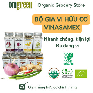 Bộ gia vị hữu cơ vinasamex - omgreen organics
