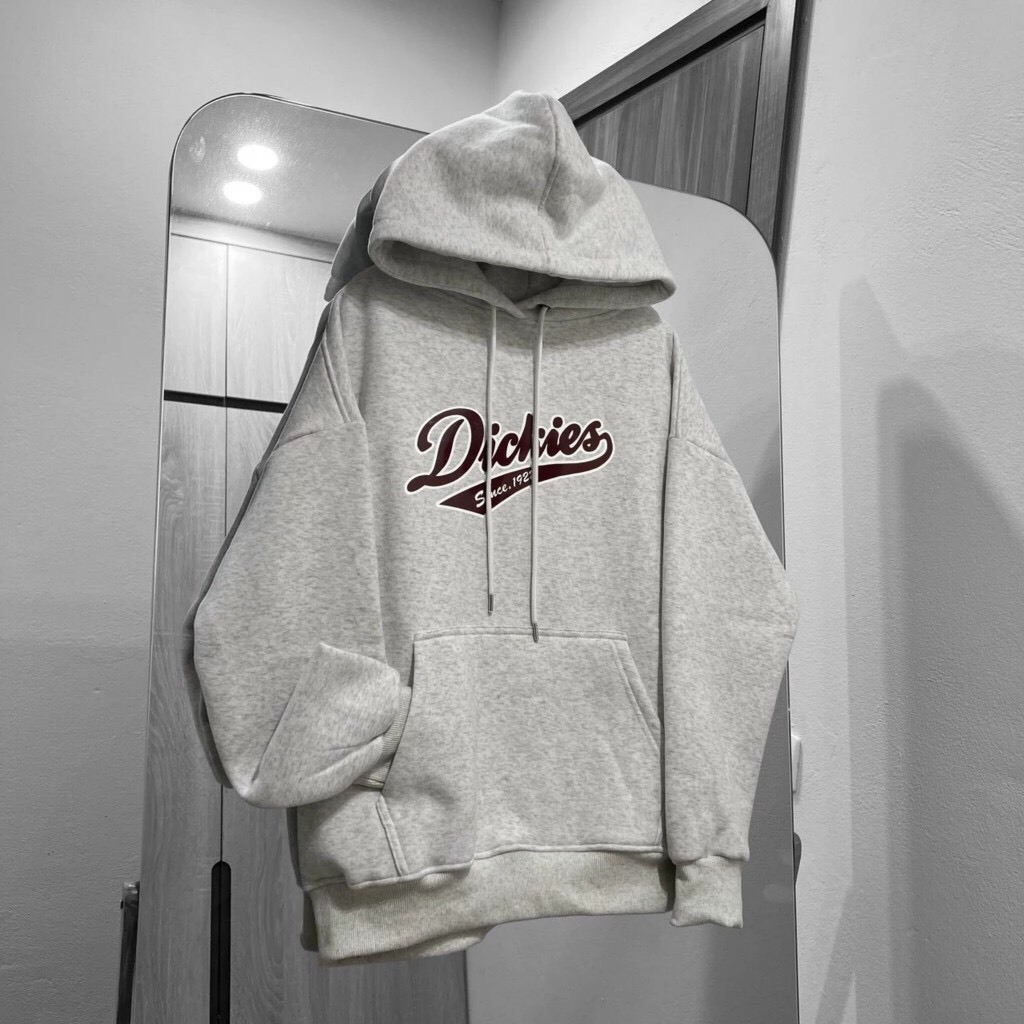 Áo Hoodie Nỉ Bông Form Rộng Nam Nữ Unisex Oversize In chữ DICKIES - HD06