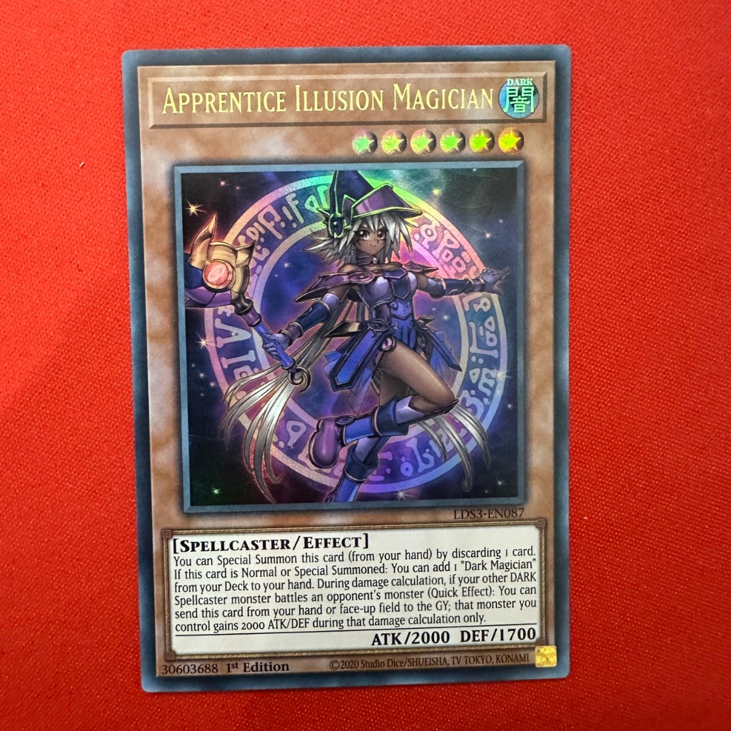 Thẻ Bài Yugioh Chính Hãng] Apprentice Illusion Magician