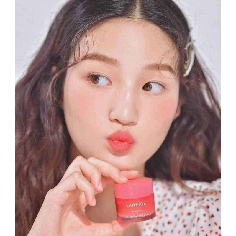 Mặt Nạ ủ Môi Laneig Lip Night Mask Dưỡng Ẩm, Dưỡng Môi Căng Bóng Mềm Mịn Hương Dâu