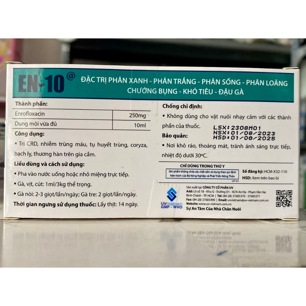 EN-10  Phân xanh, phân trắng, phân sống, phân loãng, chướng bụng, khó tiêu