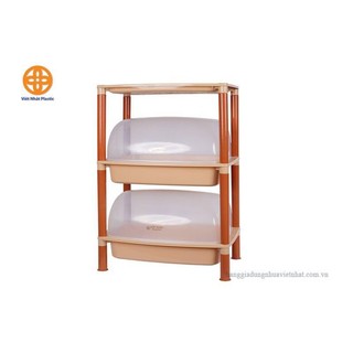 kệ úp chén bát có nắp đậy việt nhật