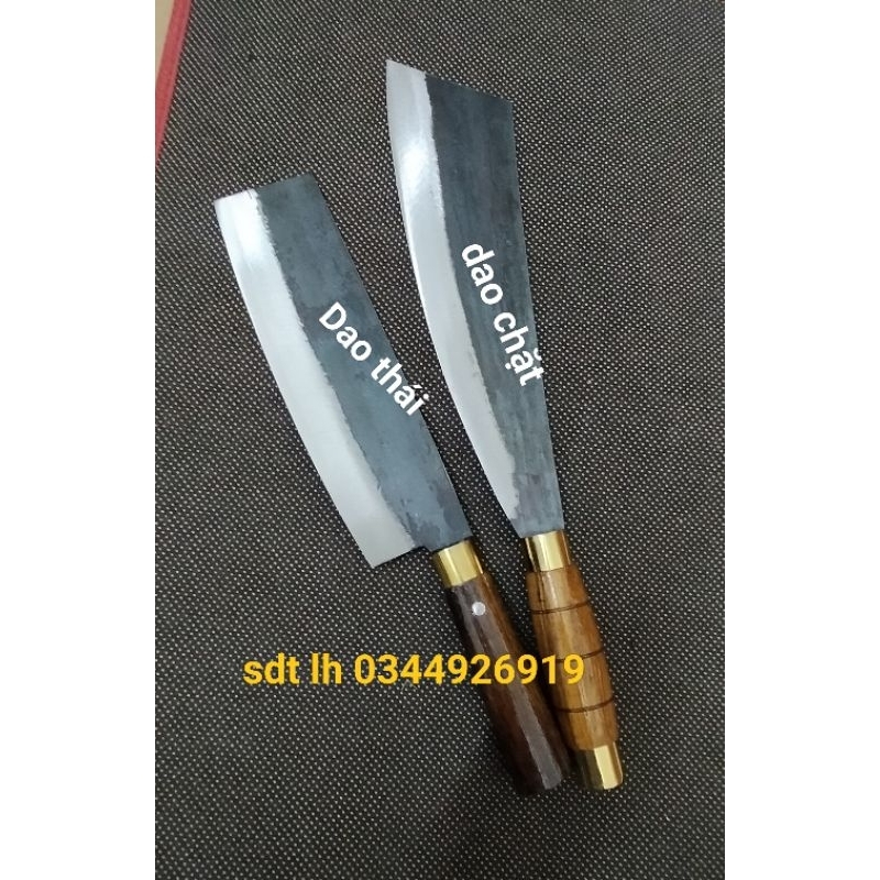 Bộ 3 dao chặt dừa💝. chặt gà vịt 💖, chặt xương sườn non thép nhíp xe