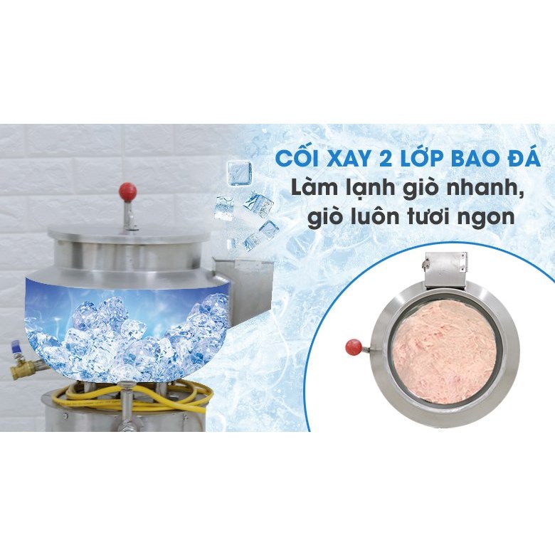 Máy Xay Thịt Công Nghiệp Làm Giò Chả 3kg NEWSUN,  Quà Tặng Phụ Kiện, Bảo Hành 12 Tháng