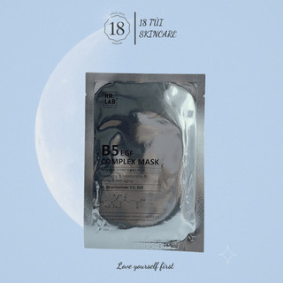 Mặt nạ b5 kr.lab cấp ẩm phục hồi egf complex mask b5 niacinamide egf - 1 miếng