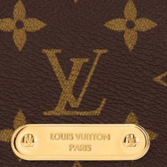 2023 new style/Louis Vuitton/WALLET ON CHAIN LILY/detachable chain/LV/Túi dây xích/Túi đeo vai/