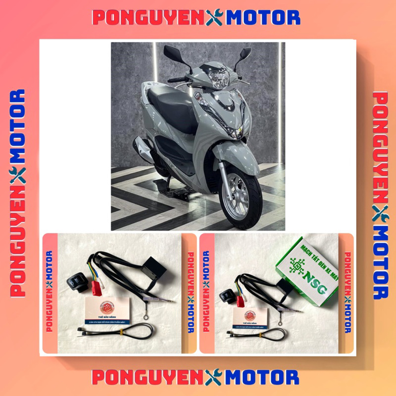 Thiết bị mạch tắt đèn xe Honda Lead Halogen 125 2020-2024