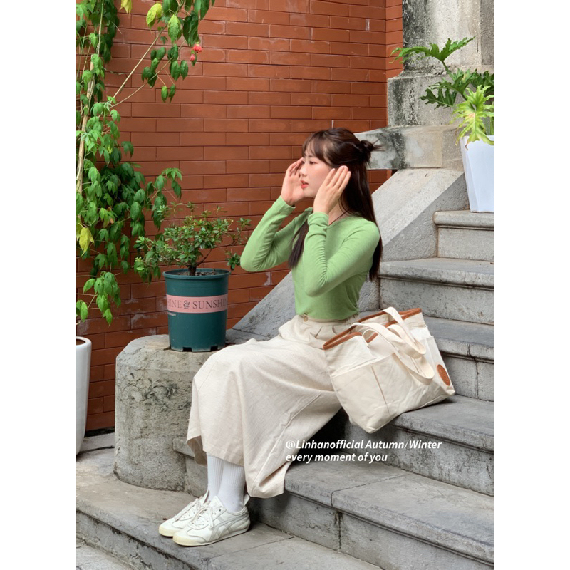 Chân váy suông xoè WE ARE cao cấp 6582 // Hàng có sẵn🇰🇷