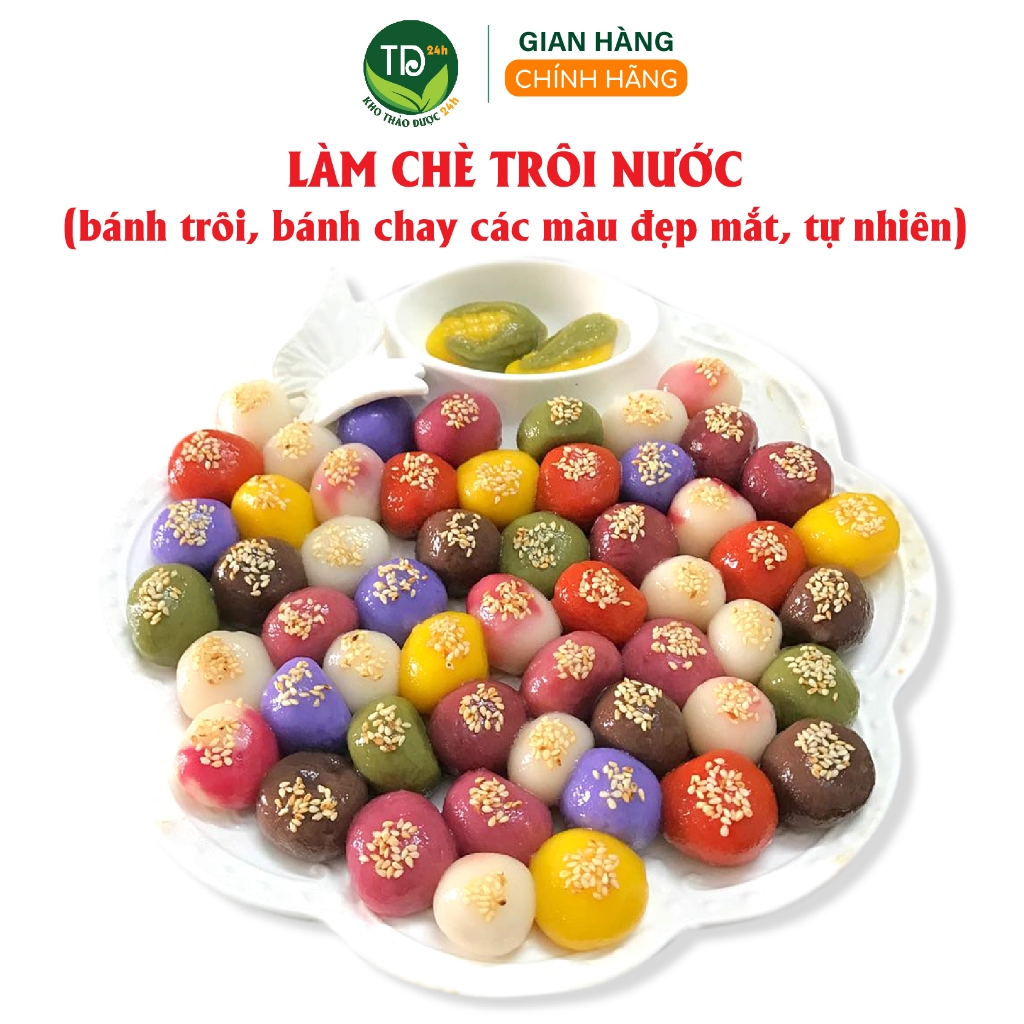 50 loại bột tạo màu thực phẩm từ rau củ quả 100% organic, dùng nấu xôi, chè, bánh, thạch, mứt, rau câu, hàng công ty