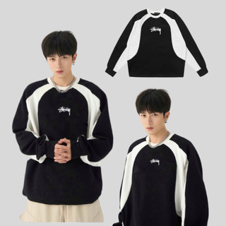 Áo SWEATER Stussy, áo sweater nam nữ chất liệu nỉ bông cotton 100% cao cấp phối màu siêu đẹp 206 Bico Studio