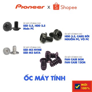 Ốc máy tính, bắt ổ cứng ssd / hdd pioneer - hàng chính hãng