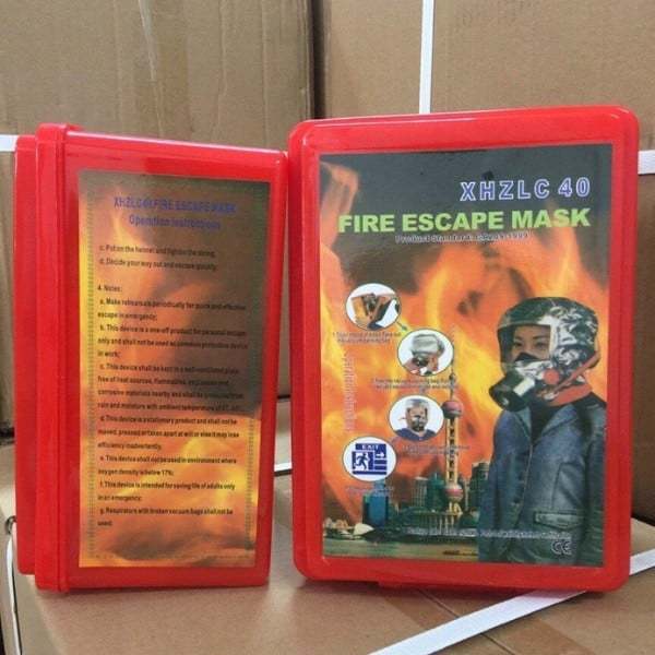 Mặt nạ phòng độc, chống khói, thoát hiểm dùng cho quán Karaoke, khách sạn, chung cư,..