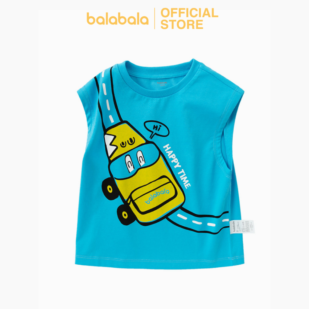 Áo sát nách BALABALA - TODDLER dành cho bé trai 201223122102