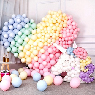 Set 50 bóng pastel 10in trang trí sinh nhật, thôi nôi, đầy tháng siêu đẹp, siêu sang
