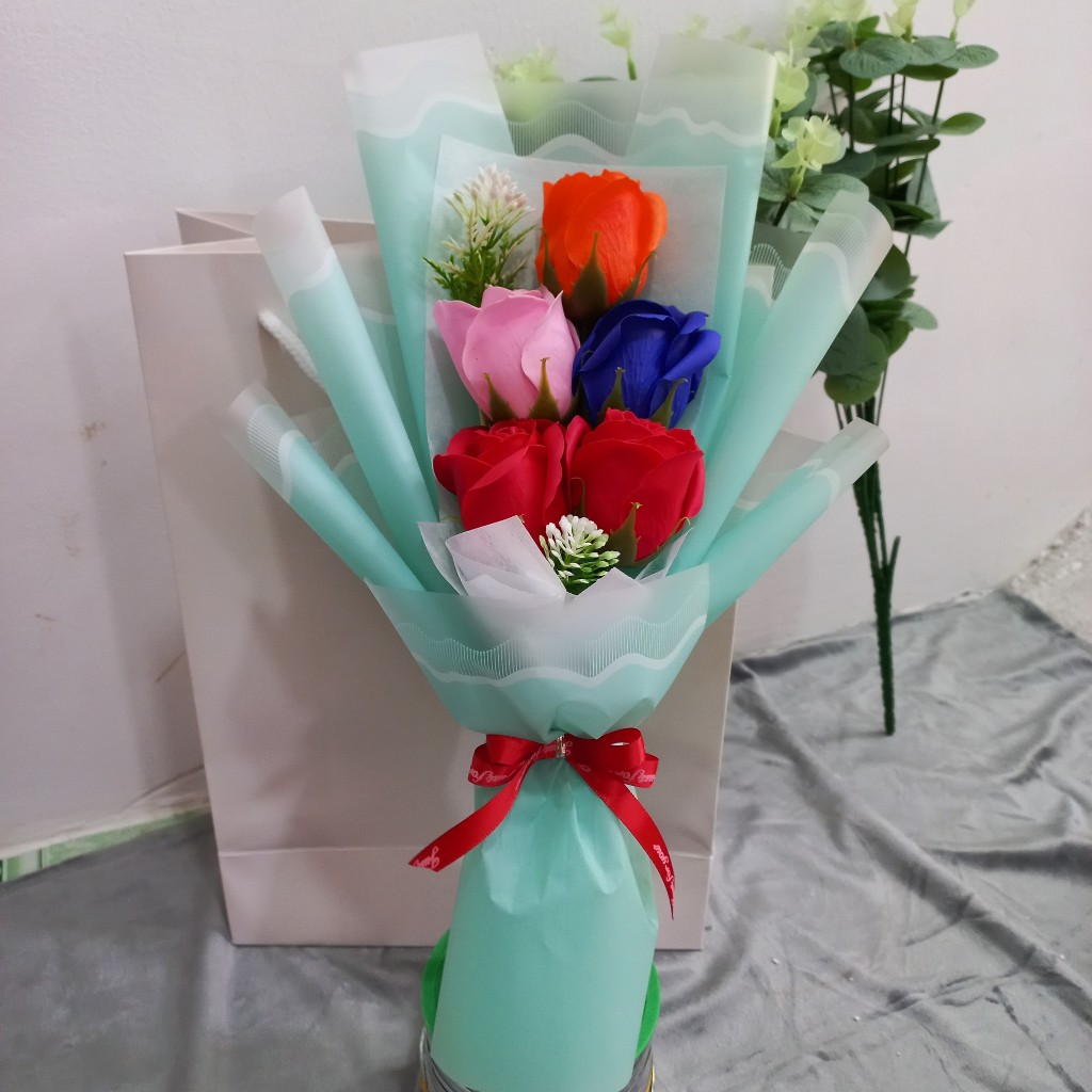 Bó hoa sáp 5 bông tặng vào diệp ý nghĩa