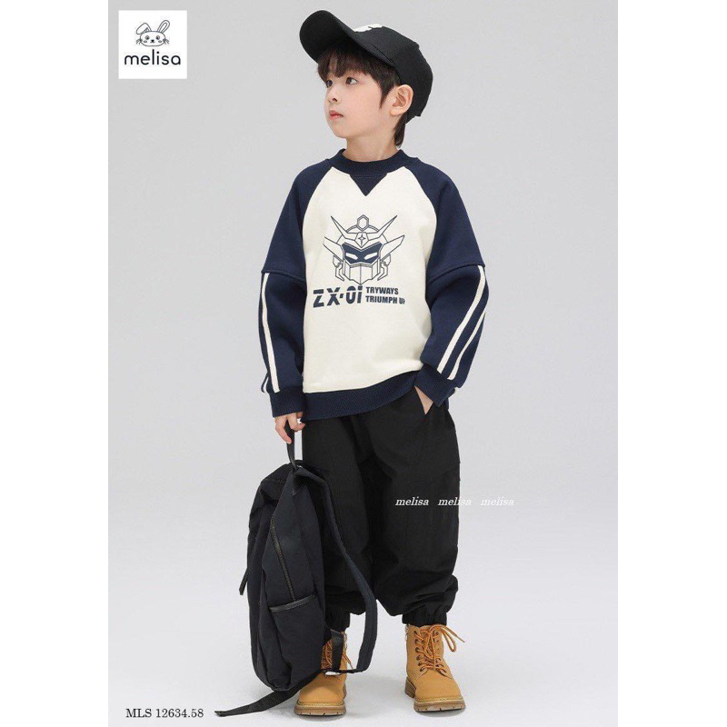 Set Melisa áo siêu nhân quần túi hộp