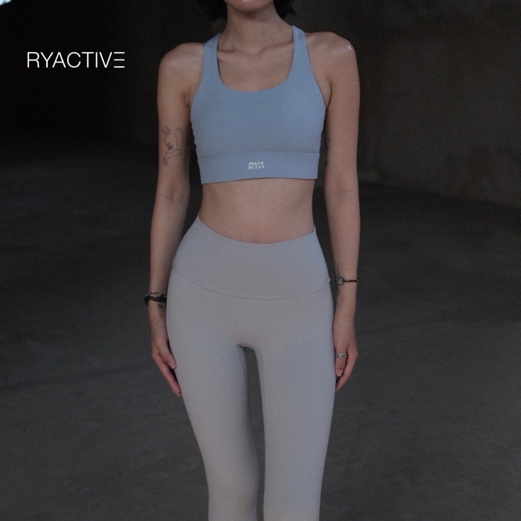 Áo ngực thể thao RYACTIVE - EMPOWER SPORTBRA màu xanh Sky blue