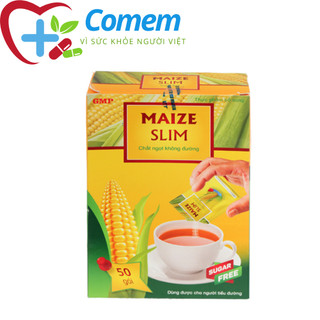 Đường ăn kiêng Maize Slim chiết xuất từ chất xơ và đường bắp - Hộp 50 gói