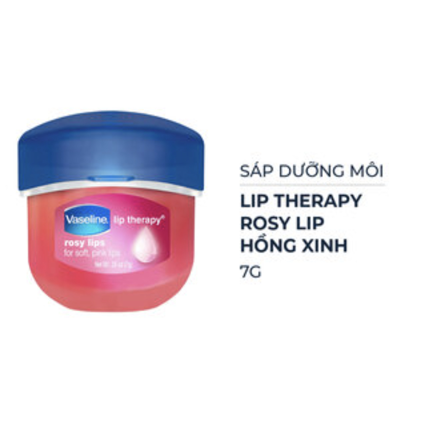Sáp Dưỡng Môi Vaseline Hồng Xinh 7g Lip Therapy Rosy Lip