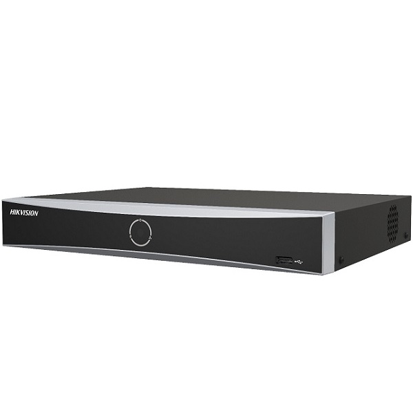 Đầu thu camera IP 8 kênh Hikvision DS-7608NXI-K1 12MP, Ultra HD 4K, 1 ổ cứng SATA 10TB