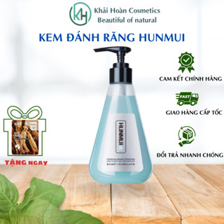 Kem Đánh Răng HUNMUI, Kem Đánh Răng Dạng Gel Lỏng Thơm, Vệ Sinh Răng Miệng Không Hôi Miệng Nội Địa Trung 210g