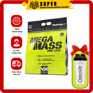 Mega Mass Pro 1350 12lbs - Sữa tăng cân nhanh dành cho người gầy Mass VitaXtrong Mega Mass 5.6kg