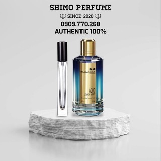 Nước hoa dùng thử Mancera Aoud Lemon Mint