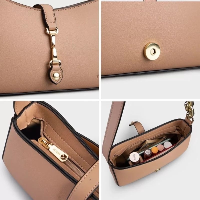 Túi xách da nữ đeo vai cách điệu Yuumy Seasand YN167 nhiều màu