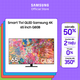 Smart Tivi QLED Samsung 4K 65 inch QA65Q80BAKXXV - Miễn phí lắp đặt